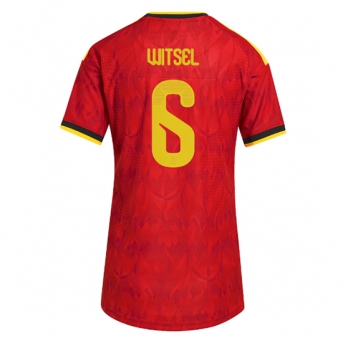 Billige Fotballdrakt Belgia Axel Witsel #6 Replika Hjemmedrakt Dame VM 2026 Kortermet